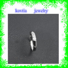 Горячие продажи 925 серебряных ювелирных изделий дешево алмазов обручальные кольца для женщин уникальное свадебное итальянское серебряное кольцо